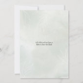 Spa Dag Bachelorette Party Kaart (Achterkant)