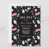 Spa Dag Bruids Bachelorette Schoonheid Make-up CUS Kaart (Voorkant)