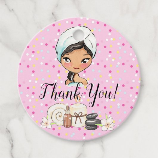 Spa Dag Dank je label (Voorkant)