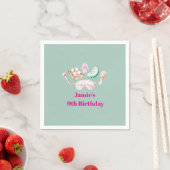 Spa-dag kinderfeestje servet (Insitu)