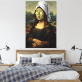 Spa-dag schoonheidsspecialiste canvas afdruk (Insitu (Slaapkamer))