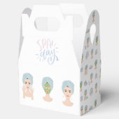 Spa Dag Thema - Party FavorBox Bedankdoosjes (Geopend)