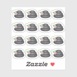 Spa-dag Zen Stones Ontspanningsdag Bujo Planner Sticker