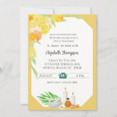 Spa Day Bachelorette Party Kaart (Voorkant)