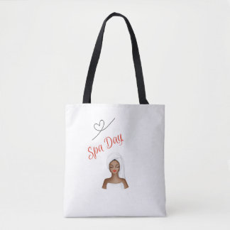 Spa Day Canvas tas