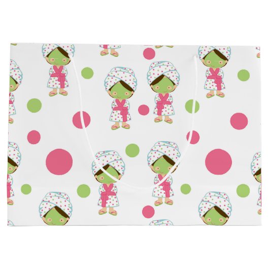 Spa Day Gift Bag Groot Cadeauzakje (Achterkant)