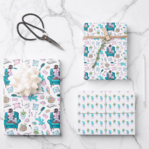 Spa Day Girlie Inpakpapier Vel