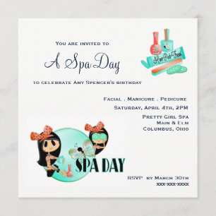 Spa Day Kaart
