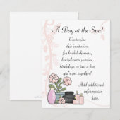Spa Day Kaart (Voorkant / Achterkant)