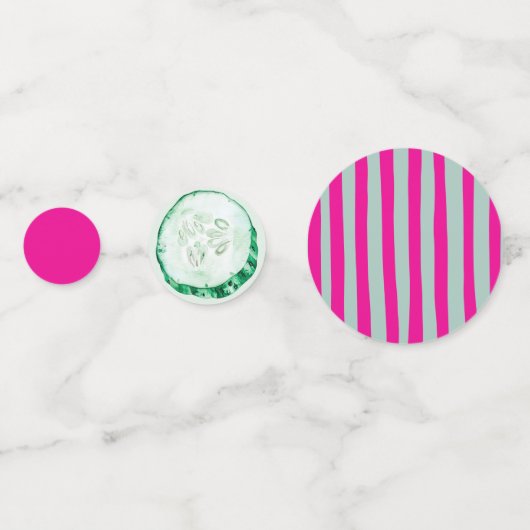 Spa Day Kid's Party  Confetti (Voorkanten)