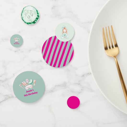 Spa Day Kid's Party  Confetti (Groep)