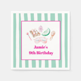 Spa Day Kid's Party  Servet