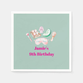 Spa Day Kid's Party  Servet