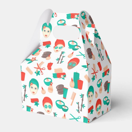 Spa Day Self Love Vibe Favor Box Bedankdoosjes (Achterkant)