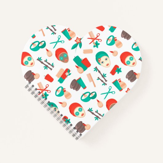 Spa Day Self Love Vibe Notitieboek (Voorkant)