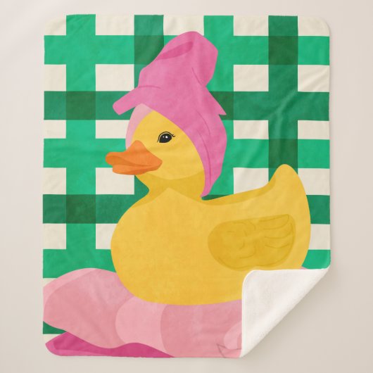 Spa Day Sherpa Deken (Voorkant)