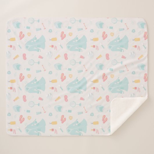 Spa-dingen Sherpa Deken (Voorkant (horizontaal))