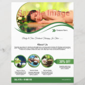 Spa en Beauty Salon Flyer (Voorkant)