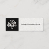 Spa en lichaamsverzorging | Japans gestructureerd  Mini Visitekaartje (Achterkant)