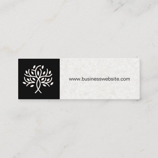 Spa en lichaamsverzorging | Japans gestructureerd  Mini Visitekaartje (Achterkant)