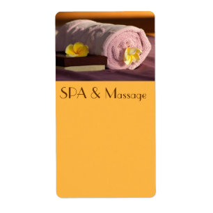 SPA en massage Etiket