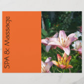 SPA en massage Flyer (Voorkant)