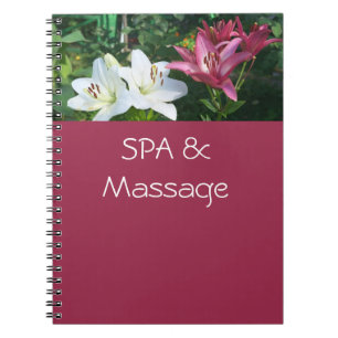 SPA en massage Notitieboek