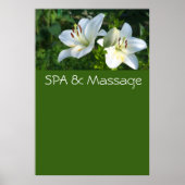 SPA en massage Poster (Voorkant)