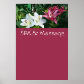 SPA en massage Poster (Voorkant)