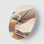 Spa en Retreat Achtergrond Ronde Klok (Hoek)