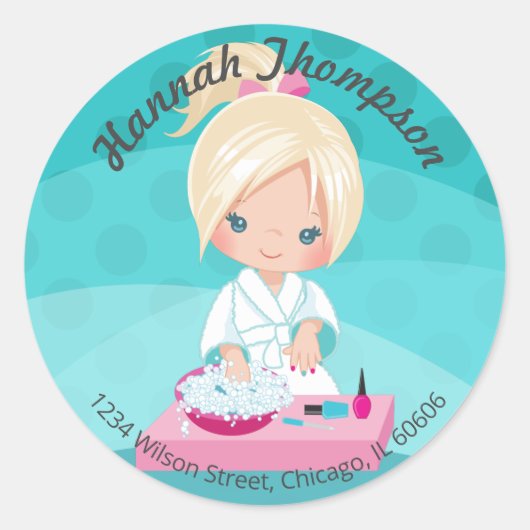 Spa Envelope Stickers (Voorkant)