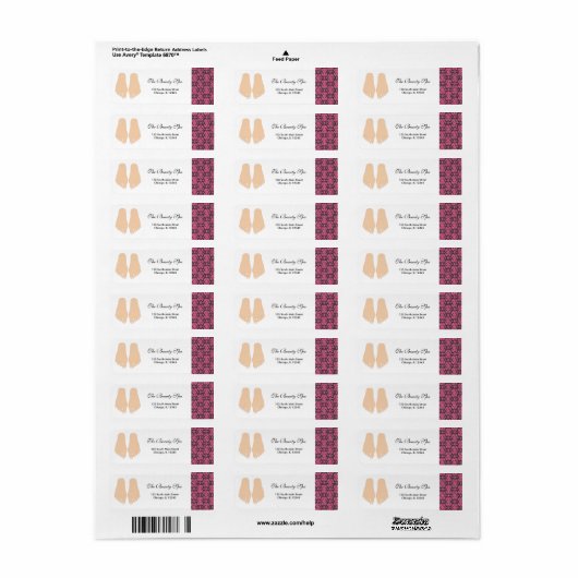 spa etiket (Full Sheet)