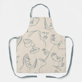 Spa Face Pattern Schort (Voorkant)