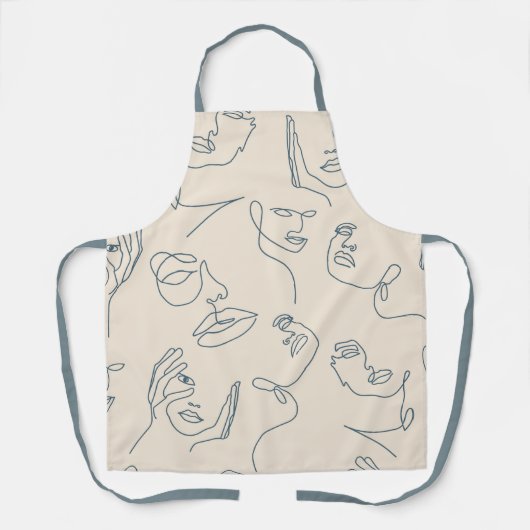 Spa Face Pattern Schort (Voorkant)