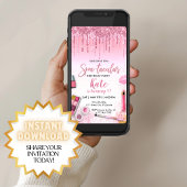 Spa Feest Glam Meisje Verjaardagsfeest Kaart