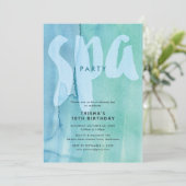 Spa-feest Kaart (Staand voorkant)