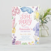 Spa-feest Spa-verjaardag Kaart (Staand voorkant)
