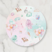 Spa feest Spatacular Verjaardag Dank u Bedankjes Labels (Achterkant)