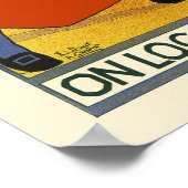 SPA FERME DE FRAHINFAZ Cafe Restaurant 1894 Advert Poster (Hoek)