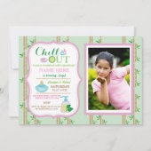 Spa Foto Verjaardagsfeest Relax Pamper Meisjes Uit Kaart (Voorkant)