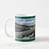Spa-Francorchamps F1 Race Circuit, Belgium Koffiemok (Links)