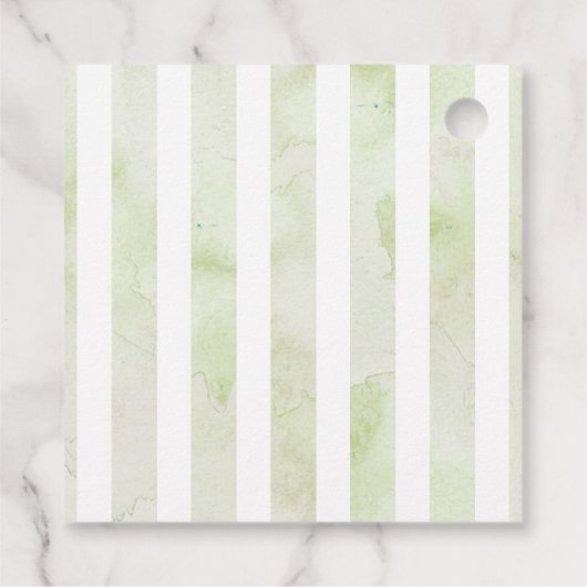 Spa Gift Zelfgemaakte DIY Vakantie Stijlvol Trendy Bedankjes Labels (Achterkant)