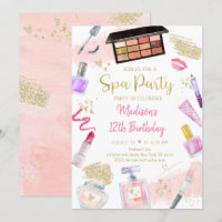 Spa Glitz en Glam Pink Gold Birthday