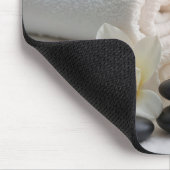 Spa Handdoeken en Magnolia Bloesems Muismat (Hoek)