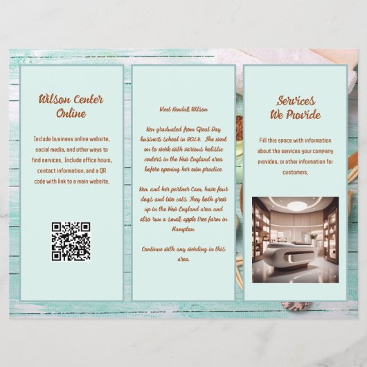 Spa Healing Business Brochure Gevouwen (Achterkant)