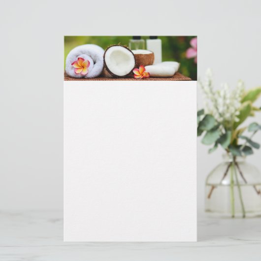 SPA-instelling Briefpapier (Staand voorkant)