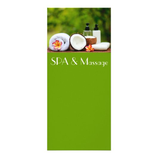 SPA-instelling Reclamekaart (Voorkant)