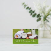 SPA-instelling Visitekaartje (Staand voorkant)