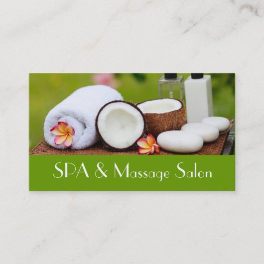 SPA-instelling Visitekaartje (Voorkant)