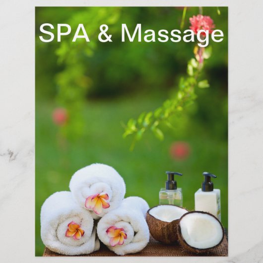 SPA-instellingen Flyer (Voorkant)